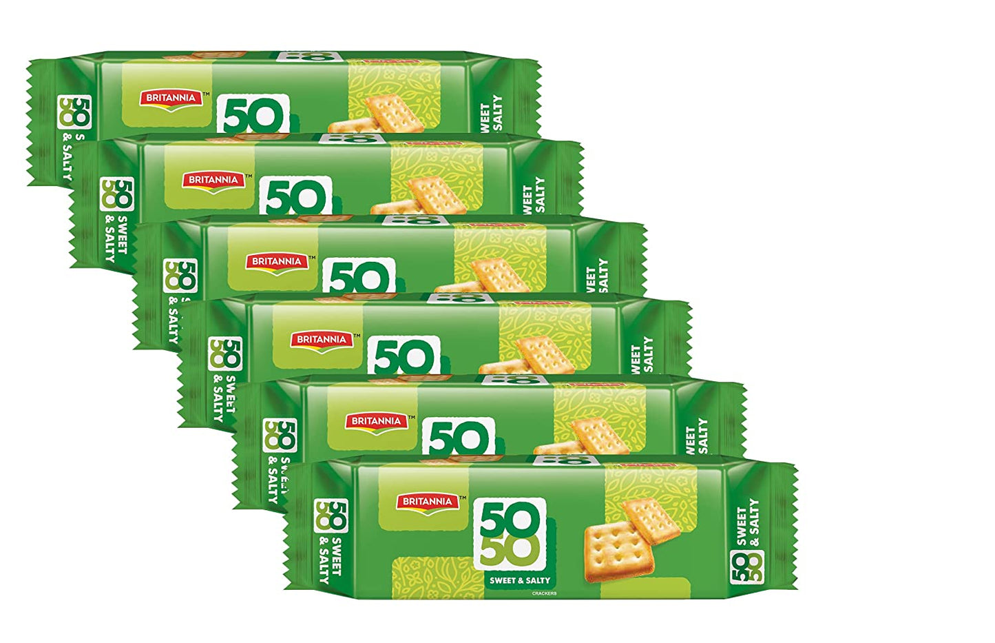 Britannia 50-50 Crackers Salt & Sweet 62.8g
