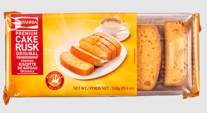 Britannia Cake Rusk 550g