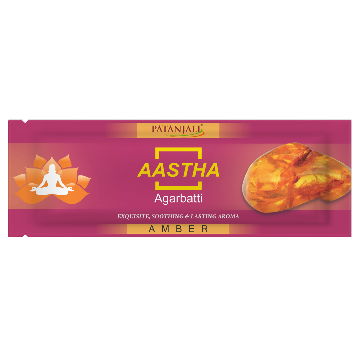Patanjali AASTHA AGARBATTI AMBER 25g