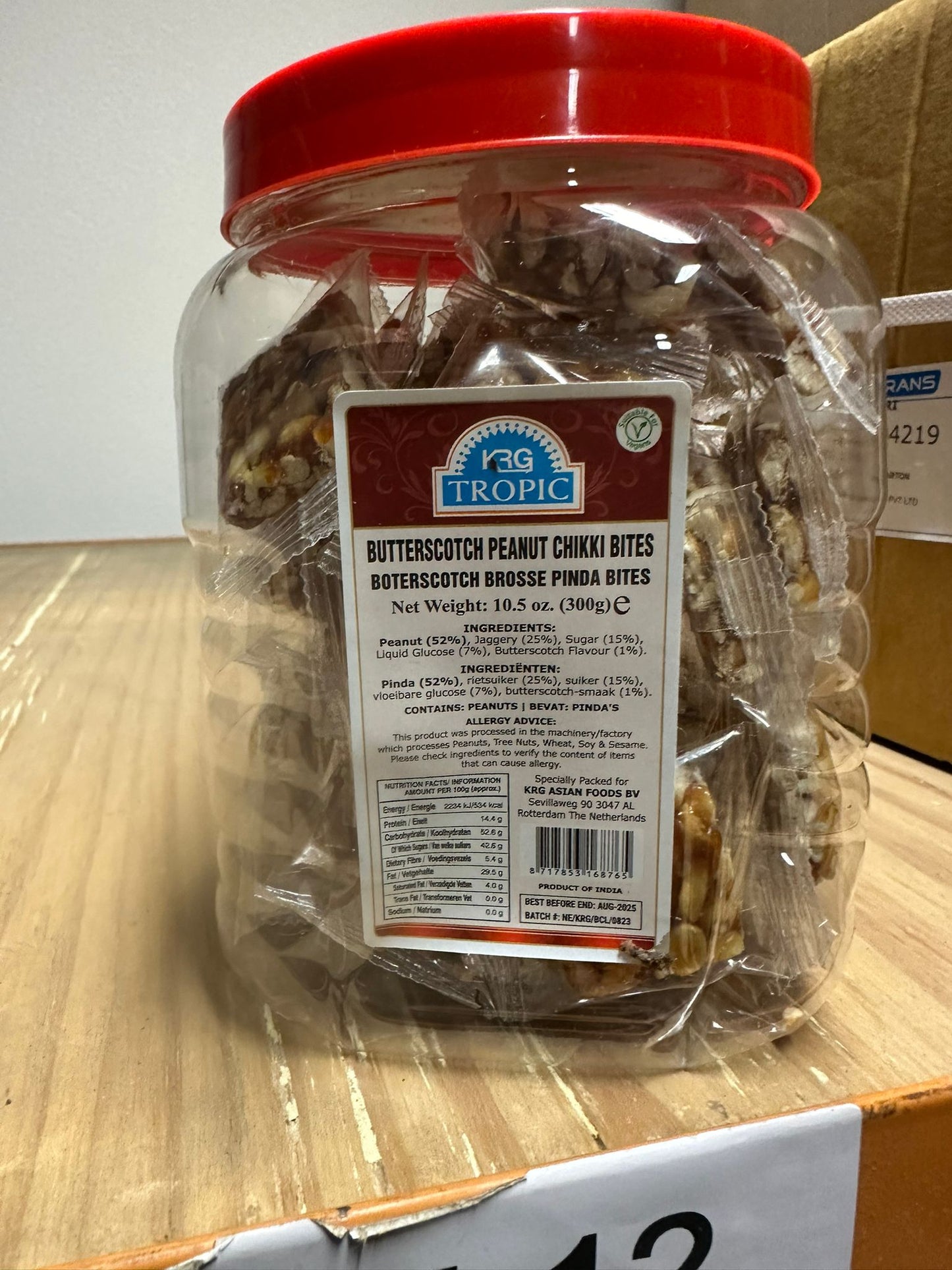 KRG Gajak Butterscotch Chikki Peanut