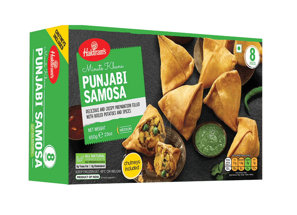 Haldiram's Samosa (Frozen)