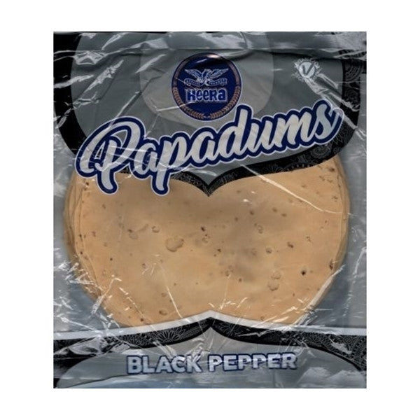 Heera Black Pepper Papad 200g