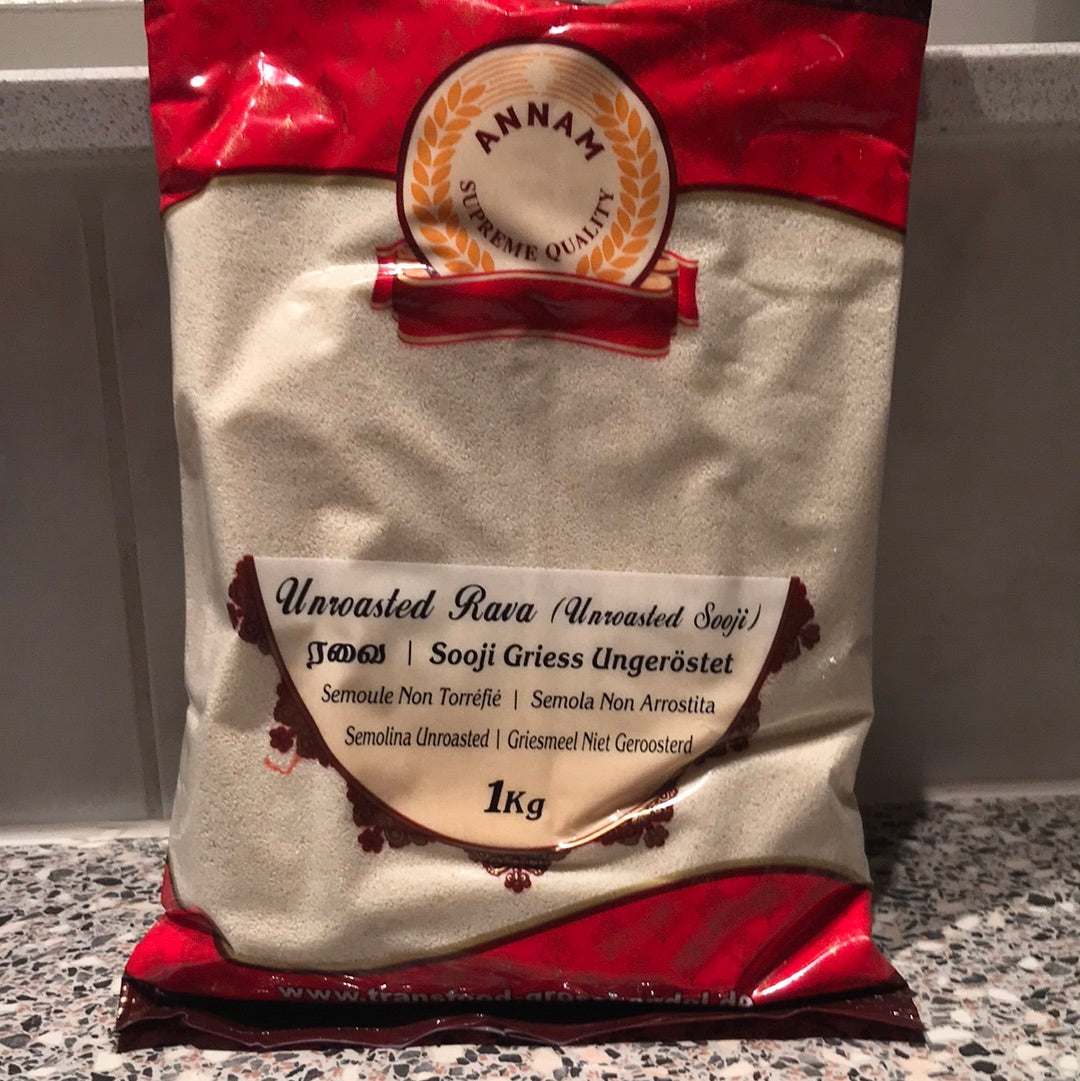 Annam Unroasted Rava 1kg