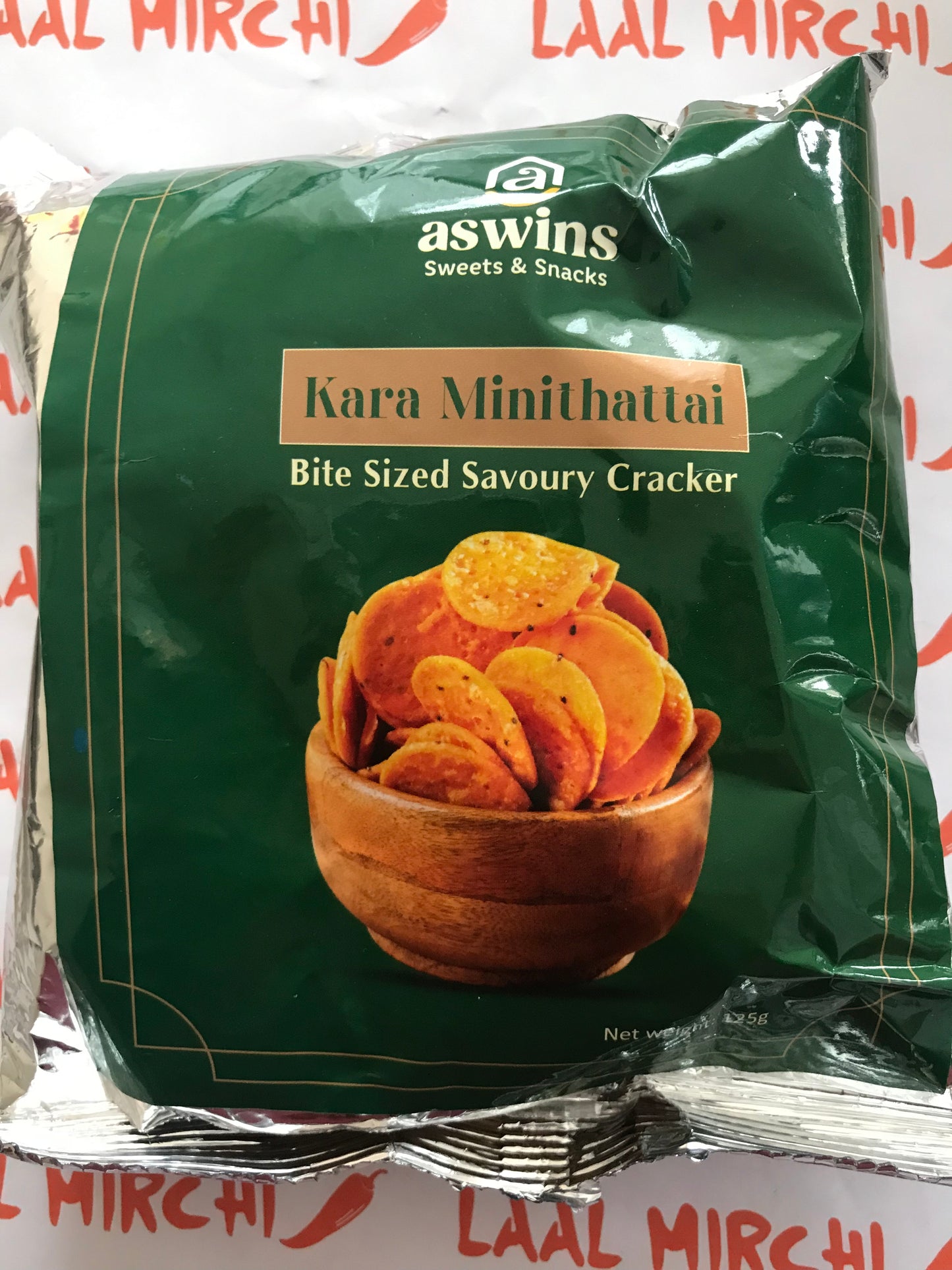 Aswins Kara Mini Thattai/Cracker 125g