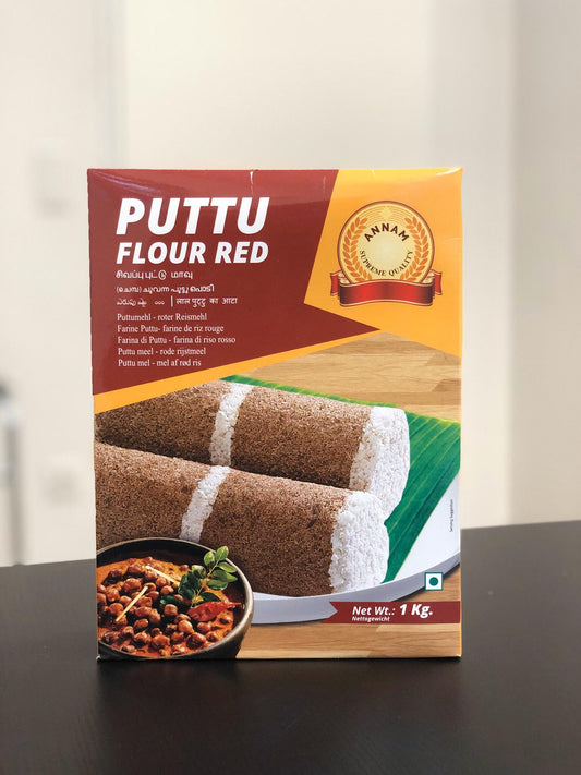 Annam Red Puttu Flour Roasted 1kg