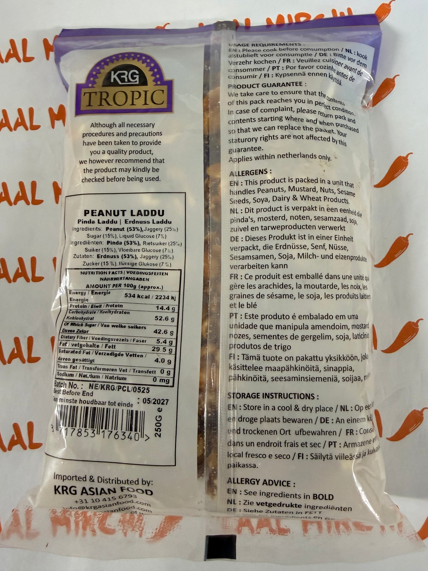 KRG Gajak Laddu Peanut 250g