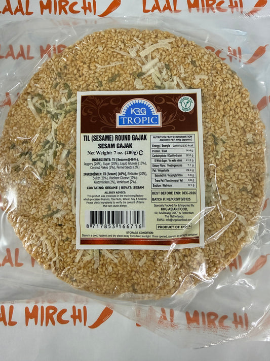 KRG Gajak Chikki Sesame Round 200g