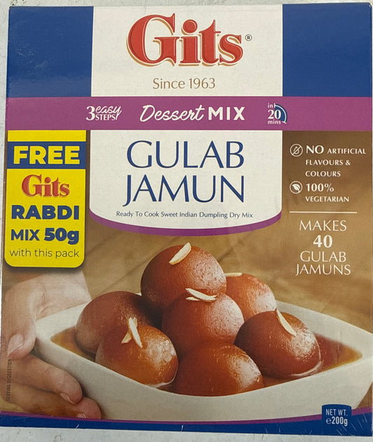 RTC GITS Gulab Jamum Mix 200g + FREE Rabdi mix 50g