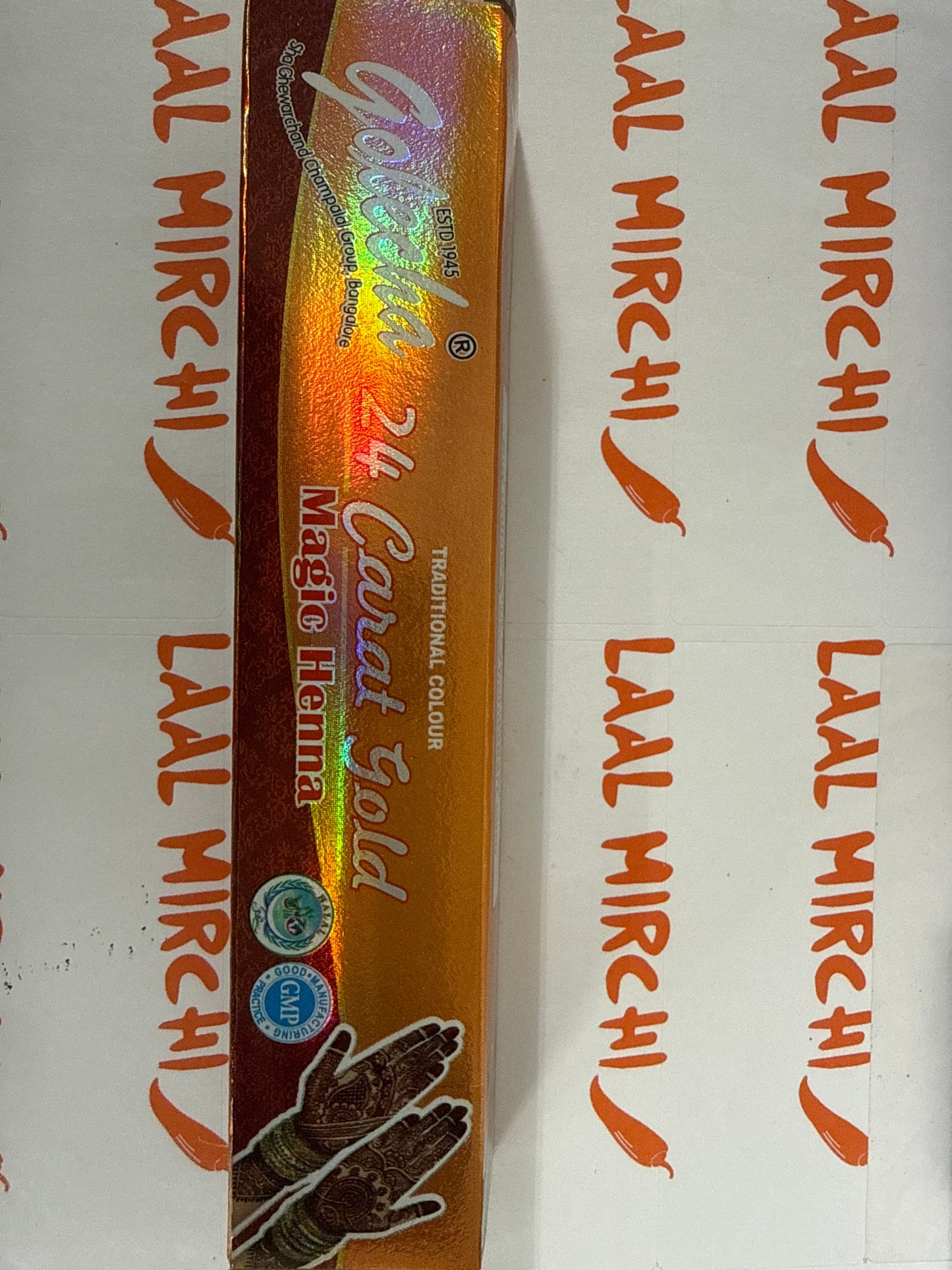 Golecha 24 Carat gold 34g Magic Henna