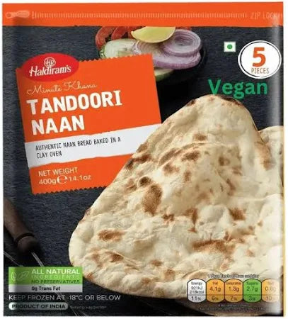 Haldiram's Frozen Tandoori NAAN 360g