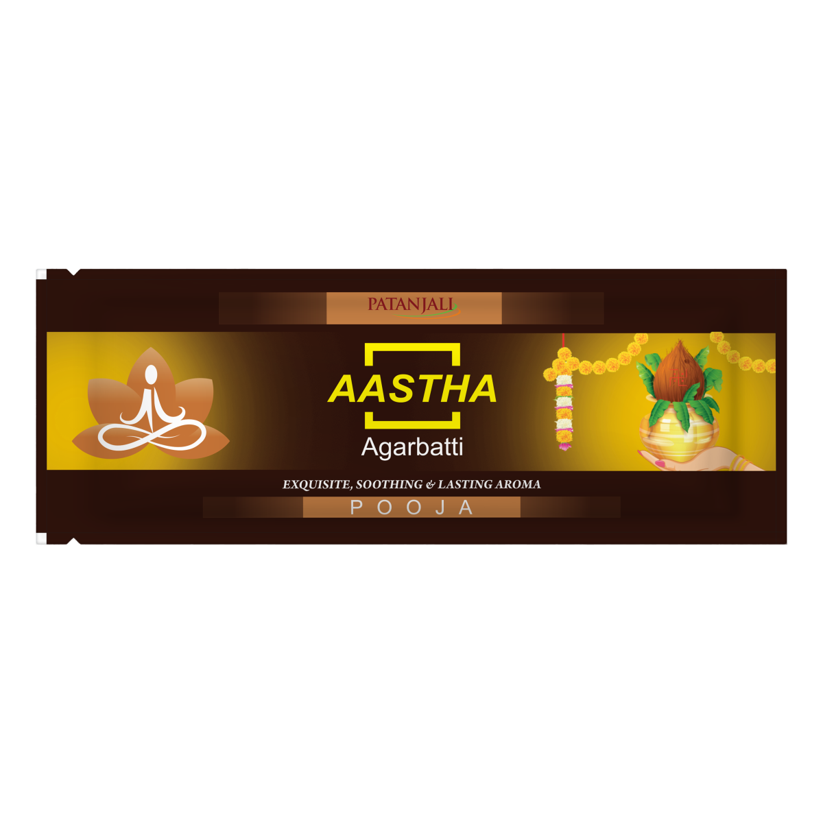 Patanjali Aastha Agarbatti Pooja 20g