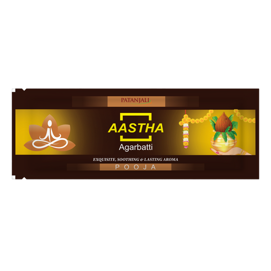 Patanjali Aastha Agarbatti Pooja 20g