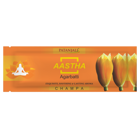 Patanjali AASTHA AGARBATTI CHAMPA 25g