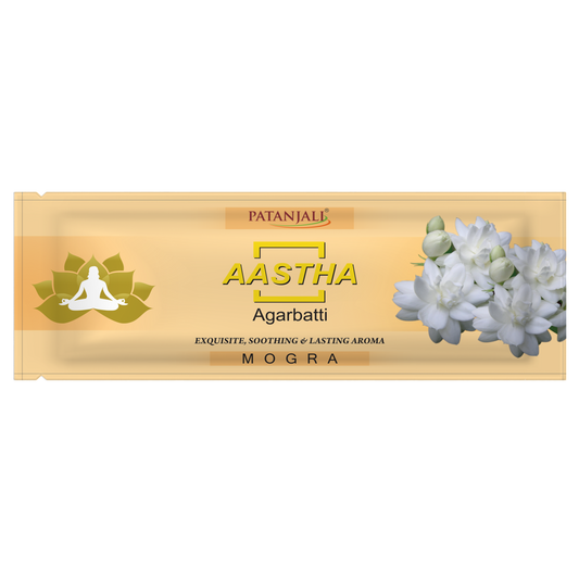 Patanjali AASTHA AGARBATTI MOGRA  25g