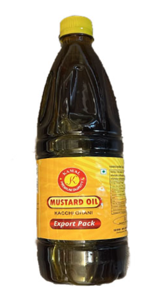 Kamal Mustard Kachi Ghani Oil 1lt