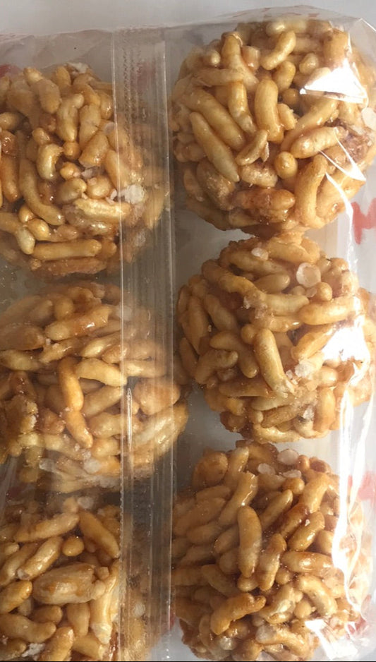 KRG Gajak Laddu Mamra 100g (6 Pieces)
