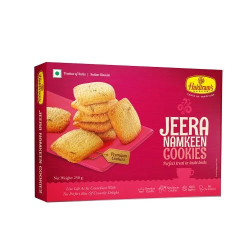 Haldiram's Jeera Namkeen Cookies (250 gms)