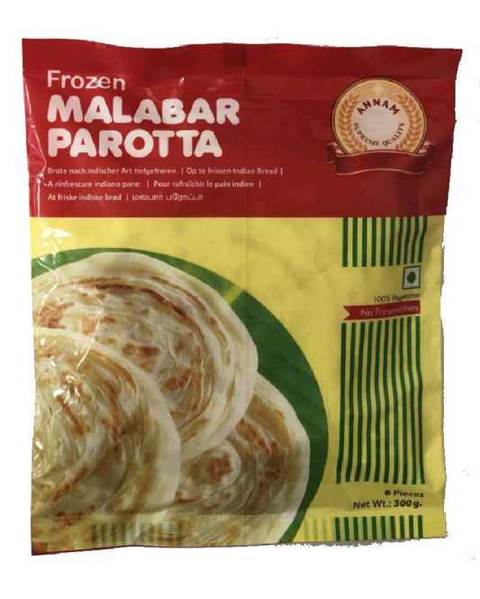 Annam Frozen Malabar Parotta (6pieces) 300g