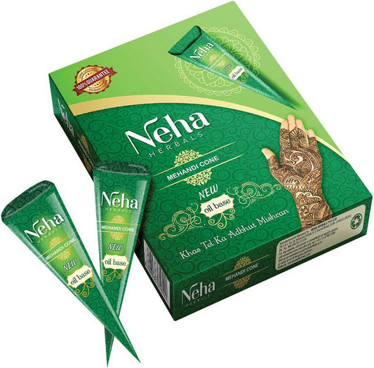 Neha Mehandi Cones (GREEN) 25g