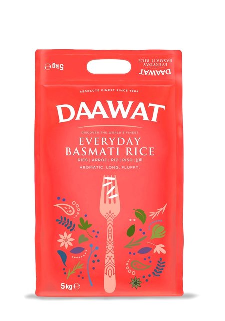 Red Daawat Basmati Everyday Rice 5Kg