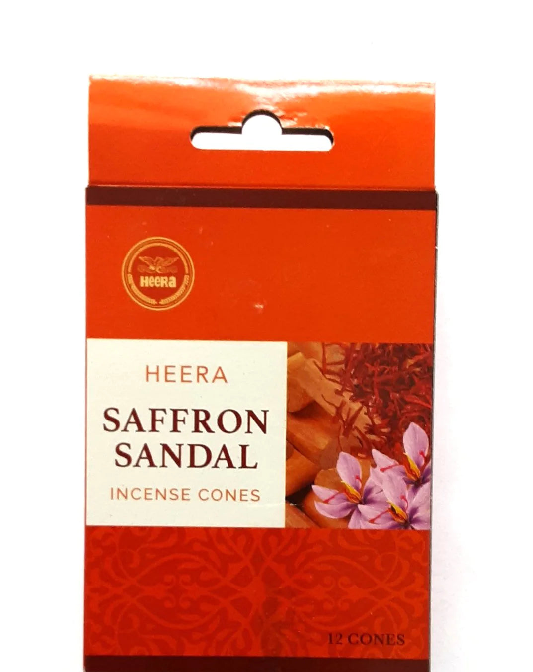 Heera dhoop saffron sandal (Incense cones)