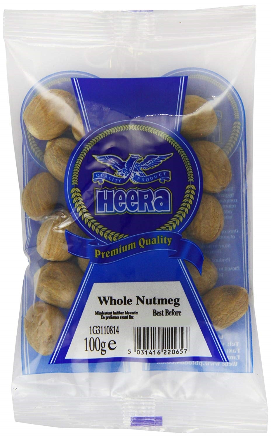 HEERA NUTMEG WHOLE 100g