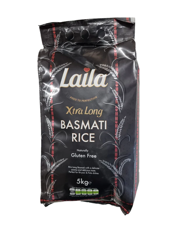 Laila Xtra Long Grain Basmati Rice 5Kg