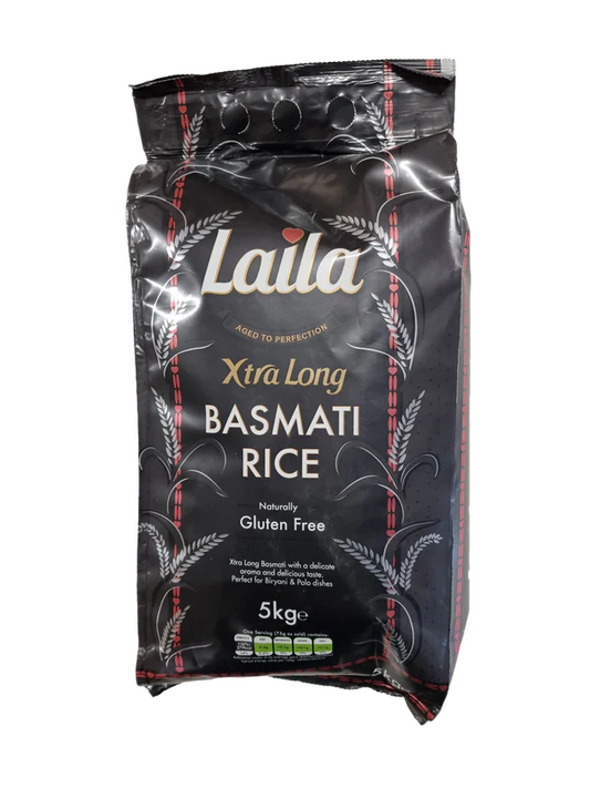 Laila Xtra Long Grain Basmati Rice 5Kg