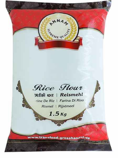 Annam White Rice flour (Unroasted)