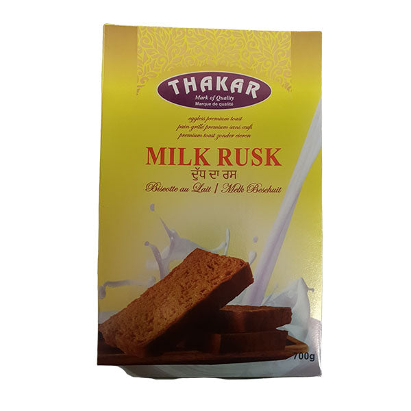 Thakar Milk Rusk 700g – Laal Mirchi