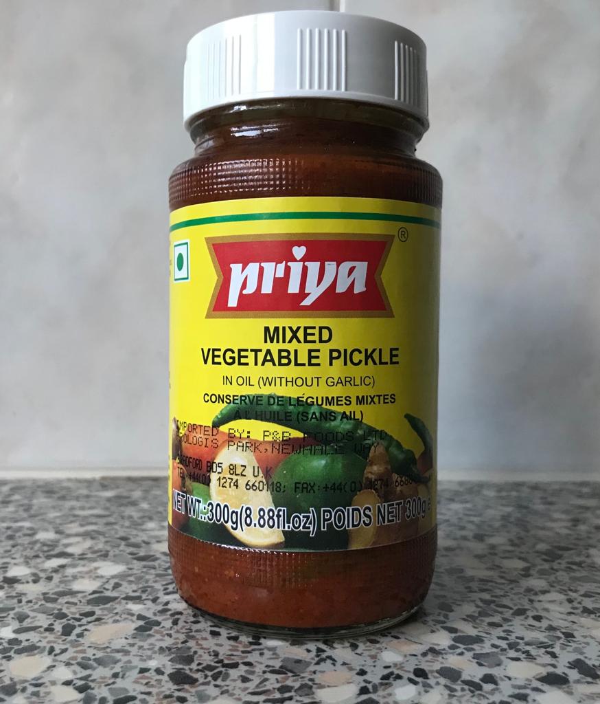 Priya Mixed Vegetable Pickle 300G