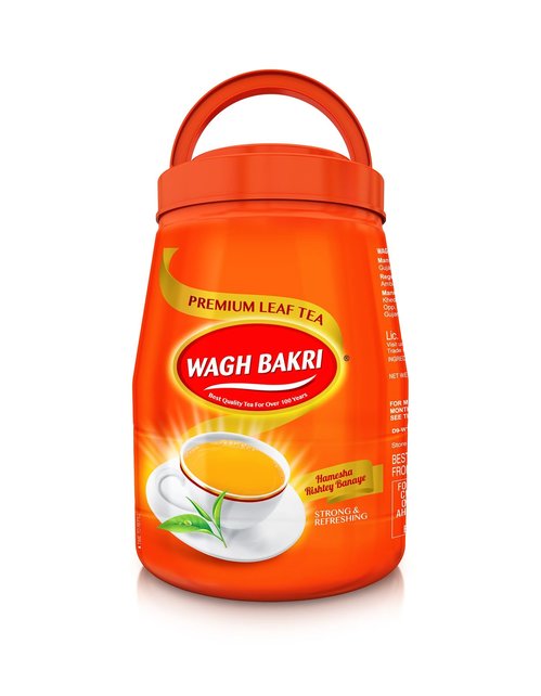 Wagh Bakri Tea Jar
